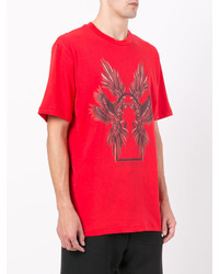 T-shirt imprimé rouge Bruno Bordese