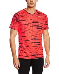 T-shirt imprimé rouge Puma