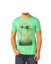 T-shirt imprimé vert