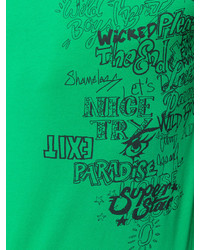 T-shirt imprimé vert Marc Jacobs