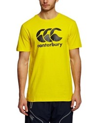 T-shirt jaune Canterbury
