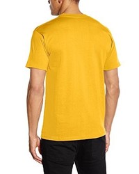 T-shirt jaune Fruit of the Loom