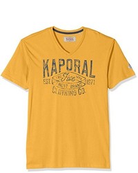 T-shirt jaune Kaporal