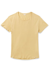 T-shirt jaune Orlebar Brown