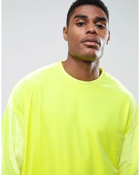 T-shirt jaune Asos