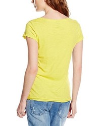 T-shirt jaune s.Oliver Denim