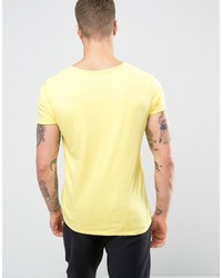 T-shirt jaune Scotch & Soda