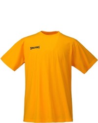 T-shirt jaune Spalding
