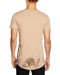 T-shirt marron clair Jack & Jones