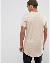 T-shirt marron clair Jack and Jones