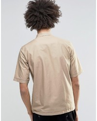 T-shirt marron clair Weekday