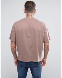 T-shirt marron clair Asos