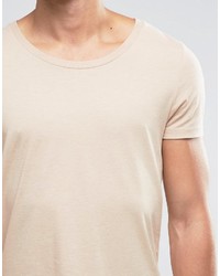 T-shirt marron clair Asos