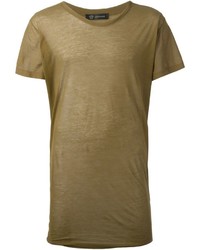 T-shirt marron clair Versace