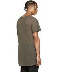 T-shirt marron Versace