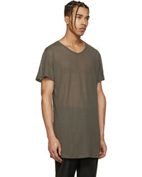 T-shirt marron Versace