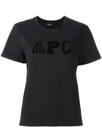 T-shirt noir A.P.C.