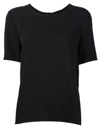 T-shirt noir ADAM by Adam Lippes