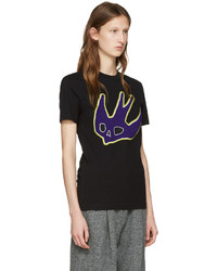 T-shirt noir MCQ