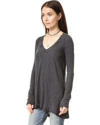 T-shirt noir Free People