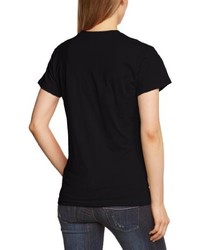 T-shirt noir Anvil