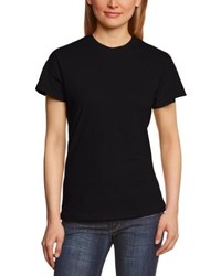 T-shirt noir Anvil