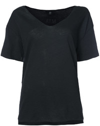 T-shirt noir ATM Anthony Thomas Melillo