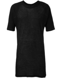 T-shirt noir Barbara I Gongini