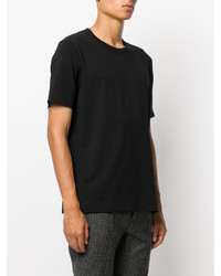 T-shirt noir Jil Sander