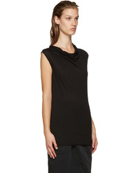 T-shirt noir Rick Owens Lilies