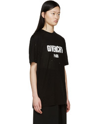 T-shirt noir Givenchy
