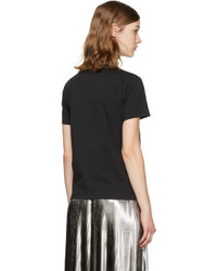 T-shirt noir MSGM