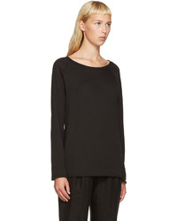 T-shirt noir Raquel Allegra