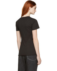 T-shirt noir Raquel Allegra