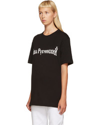 T-shirt noir Gosha Rubchinskiy