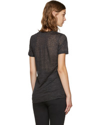 T-shirt noir Isabel Marant