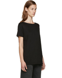 T-shirt noir Helmut Lang