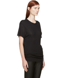 T-shirt noir Haider Ackermann