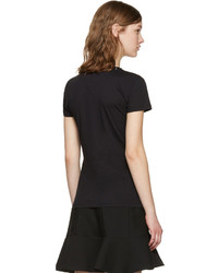 T-shirt noir Valentino