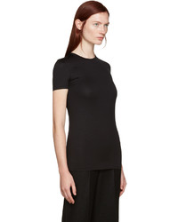 T-shirt noir Jil Sander