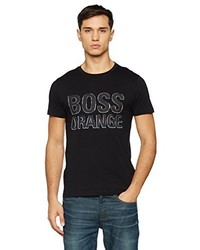 T-shirt noir Boss Orange