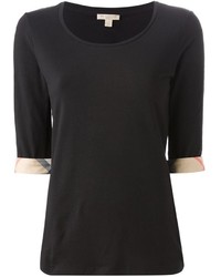 T-shirt noir Burberry