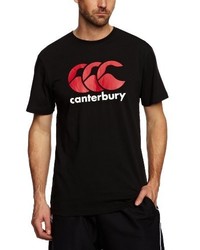 T-shirt noir Canterbury