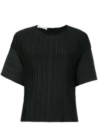 T-shirt noir Christian Wijnants