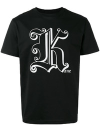 T-shirt noir Christopher Kane