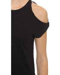 T-shirt noir Pam & Gela