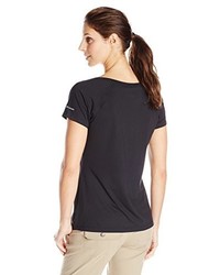 T-shirt noir Columbia