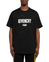 T-shirt noir Givenchy