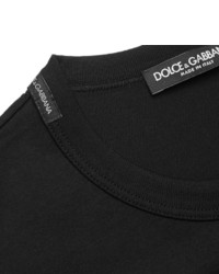 T-shirt noir Dolce & Gabbana