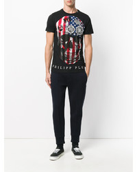 T-shirt noir Philipp Plein